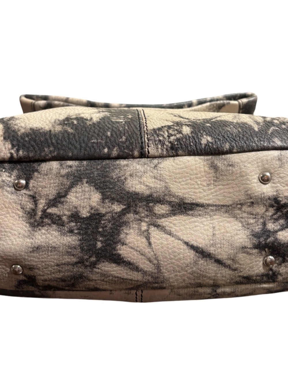 Aimee Kestenberg Neutral Tie-Dye Leather Crossbody Bag - Picture 6 of 16